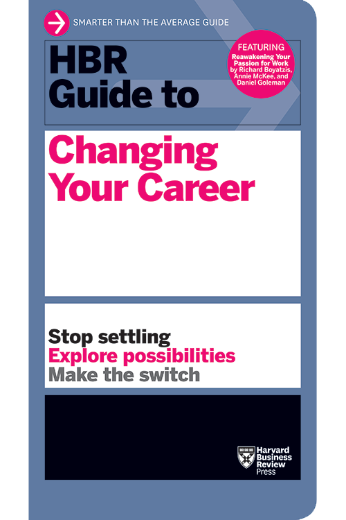 Cover of the HBR Guide to Changing Your Career